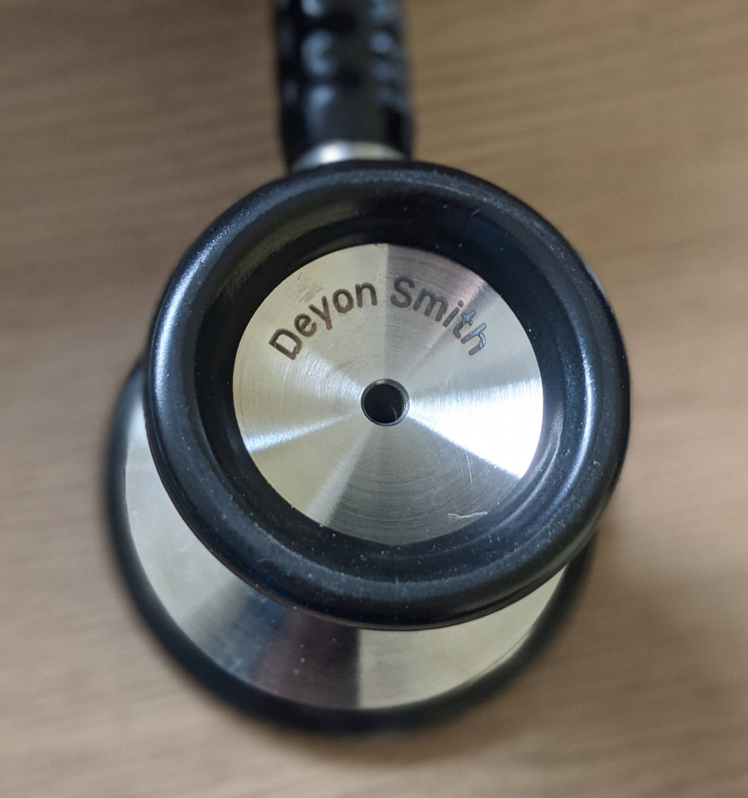 Laser etching